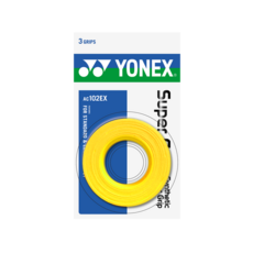 요넥스 슈버 그립 AC102EX [3개입] 2025년 색상 추가, 옐로우 YELLOW, 1개