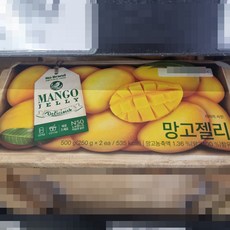 망고젤리 냉장 보관, 500g, 3개