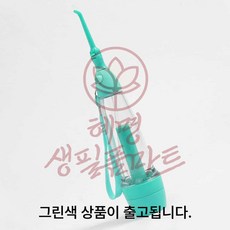 혜명마트 펌핑식 구강세정기 80ml 그린