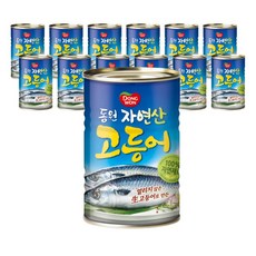 동원 고등어 통조림 400gx12개, 12개, 400g