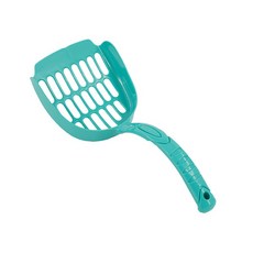 【 愛思沛 ACEPET 】 速易鏟 (橢圓型大孔 松木砂專用) - 貓砂鏟 鏟屎 貓用鏟子 貓鏟, 1個, 企業綠-無座款