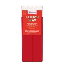 Waxxxpress Lucky Wax 스트립 왁스 100ml(3.4액량 온스) - 짧고 단단한 머리카락과 민감한 피부를 위한 전문 롤온 제모 왁스 레드 200318, Waxxxpress Lucky Wax 스트립 왁스 10