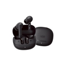 QCY 無線藍牙耳機 45dB 主動降噪 6麥抗風噪 0.068秒低延遲, 深灰色, HT15