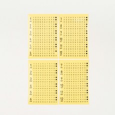 데이스테이션 만년 캘린더 숫자 손글씨 스티커, 1개, 고딕체