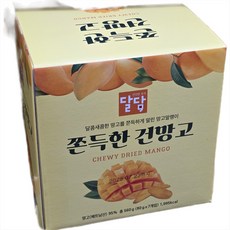 달담 쫀득망고 스낵, 80G, 7개