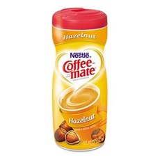 헤이즐넛 크리머 분말 15oz 플라스틱 병 1개씩 판매 Hazelnut Creamer Powder 15oz Plastic Bottle Sold as 1 Each, 1개