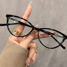 LICOV 긱시크 변색렌즈 UV차단 투명 뿔테 패션 선글라스