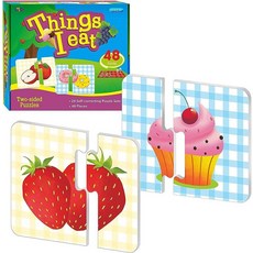 해외 SpriteGru 48개의 동물 메모리 매칭 퍼즐 오류 수정 자가 교정 매치 게임 유치원을 위한 교육용 학습 활동 테마 장난감 만 3세용 미국매장정품+ 1724688, .0002.식품.