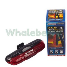 자전거 일자 테일램프 (5구Led) 점멸등 자전거라이트 자전거후미등 전기자전거후미등 자전거악세사리 후미등