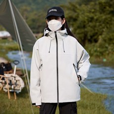 아웃도어 커플용 바람막이 재킷 아우터 재킷 방풍 방수 트렌치코트