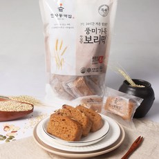 인사동떡집 무설탕 보리떡 파우치 개별포장 낱개포장, 15개, 30g