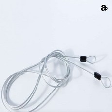 캠핑 와이어 줄 케이블 옥상 야외 실외 빨랫줄 2M 세탁건조대, 다용도와이어2m, 1개