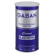 GABAN 專業級黑胡椒粗粒罐, 1個, 420g