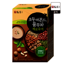 담터 호두아몬드율무차 제로슈거 40T
