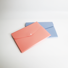 드림널스 5칸 서류정리 아코디언파일 핑크 블루 2개 1set, 블루+핑크