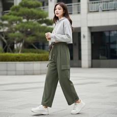 필모스 아이스 카고 벌룬 와이드바지 SD-260505C엔C