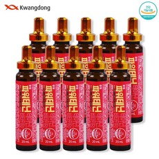 광동제약 스트레스 긴장완화 파워테닌 20ml 휴대용 비타민 앰플 개별포장(20개부터 파워테닌오프너 증정), 10개