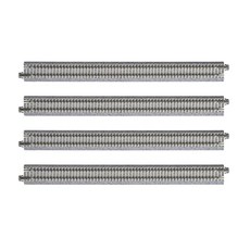 KATO N 게이지 복선역 구내 연장선로 248mm 4개입 20-875 철도 모형 레일 세트, 1개, 상세페이지 참조