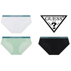 게스언더웨어 민트밴디드 캐주얼 (3종택1) 노라인 헴팬티 GCWBP211 1320596