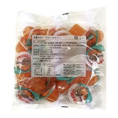 Hokushinfoods 유바리 멜론 한입 젤리 25개입, 1개, 525g