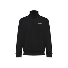 아이더 EIDER WOOLY 울리 남성 긴팔 짚업 티셔츠_Black 581798