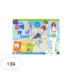 위드림 드레스 디자이너 바캉스룩, 혼합색상, 1개