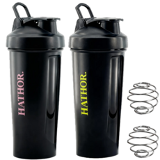 하토르 프리미엄 곡면구조 쉐이커 보틀, 2개, 800ml, 블랙(로즈골드+라임옐로우) 2개, 800ml, 블랙(로즈골드+라임옐로우)