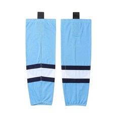 EALER HS100 시리즈 팀 컬러 드라이 핏 아이스하키 양말 청소년 및 성인용 Xw021#블루 24-26, Xw006#블루