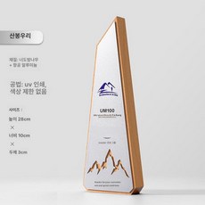우드 트로피 일대일 송년회 기념품 대회 시상식 메달, 07, 기본 색상