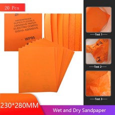 230280MM 습식 및 샌딩 페이퍼 키트 20개 모듬 그릿 60-3000 # 연마 목공용 도구, 14 600, 01 빠른, 01 2개