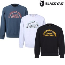 [블랙야크]25년SS 남녀공용 등산 아웃도어 캐주얼 클라이밍 공용 그래픽 맨투맨 1BYSSSU902