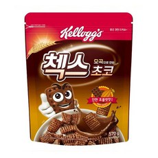 켈로그 오곡으로 만든 첵스초코 570g, 5g, 1개, 30ml