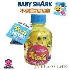 BABY SHARK 不倒翁搖搖樂 擺飾 玩具, 1個