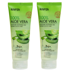 닌페아 알로에베라 수딩젤 튜브, 2개, 250ml
