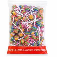 대용량 농심 츄파춥스 리필팩 120개입 빅바볼 미니멘토스 막대사탕 화이트데이 할로윈 대용량사탕 샤워벨트 사워벨트, 1.2kg