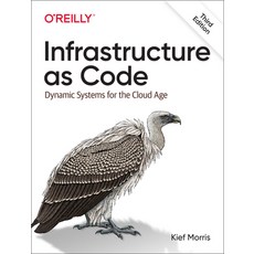 (영문도서) Infrastructure as Code: Dynamic Systems for the Cloud Age Paperback, O'Reilly Media, English, 9781098150358