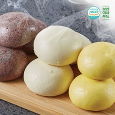 보섭이네푸드 [보섭이네푸드]HACCP인증 삼색 안흥찐빵 1.5kg(30개), 1.5kg, 1개