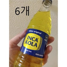 잉카콜라 INCA KOLA 유리병, 6개, 300ml