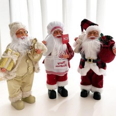 장난감 장식 인형 산타 크리스마스 소품 빈티지 오브제, 앞치마산타