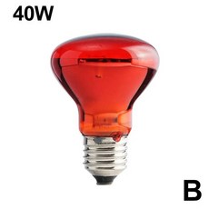 발열전구 온열 열등 25W 40W 50W 60W 75W 100W E27 가금류 난방 전구 파충류 식물 적외선 절연 양서류 반려동물 가축 램프