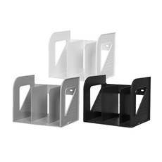 연필꽂이 시스맥스 42301 EL 책꽂이 3단 51117 -2개, 화이트