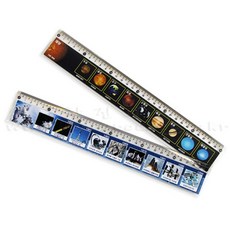 초등 천체학습 우주 천문단위 태양계탐험 직자 30cm 창의력 같은모양 도형그리기, 5개