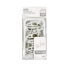 360도 회전 다용도 빨래 건조 폴딩행거 10p, 1개, 상세페이지 참조
