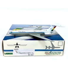 Jet-X 迦納航空 Ghana Airways Vickers VC-10 9G-ABO 1:400 經典飛機模型, 1個