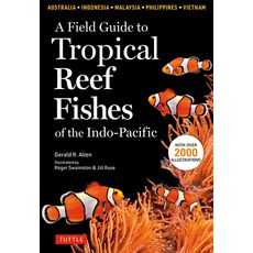 (영문도서) A Field Guide to Tropical Reef Fishes of the Indo-Pacific: Covers 1 670 Species... Paperback, Tuttle Publishing, English, 9780804852791