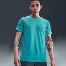 나이키 남녀공용 드라이 핏 피트니스 기본 반팔 티셔츠 숏슬리브 더스티 캑터스 DX0990-345