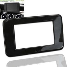 亮面黑 GPS 導航面板 框架 飾蓋 黏貼式 適用 15-21 W205 C63