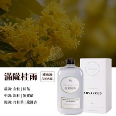 智能擴香噴霧瓶 四檔可調, 1入, 【補充液500ML】【滿隴桂雨】1入