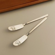 304不銹鋼 熊貓 抹刀 兩入組, 1個, 10厘米,6厘米