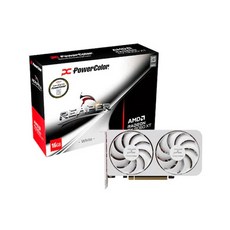 PowerColor PowerColor 라데온 RX 9060 XT Reaper White D6 16GB 대원씨티에스